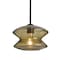 Besa Lighting Zen Stem Pendant , Latte Bubble, Bronze Finish, 1x60W Incandescent 1TT-ZENLT-BR - alternate 1